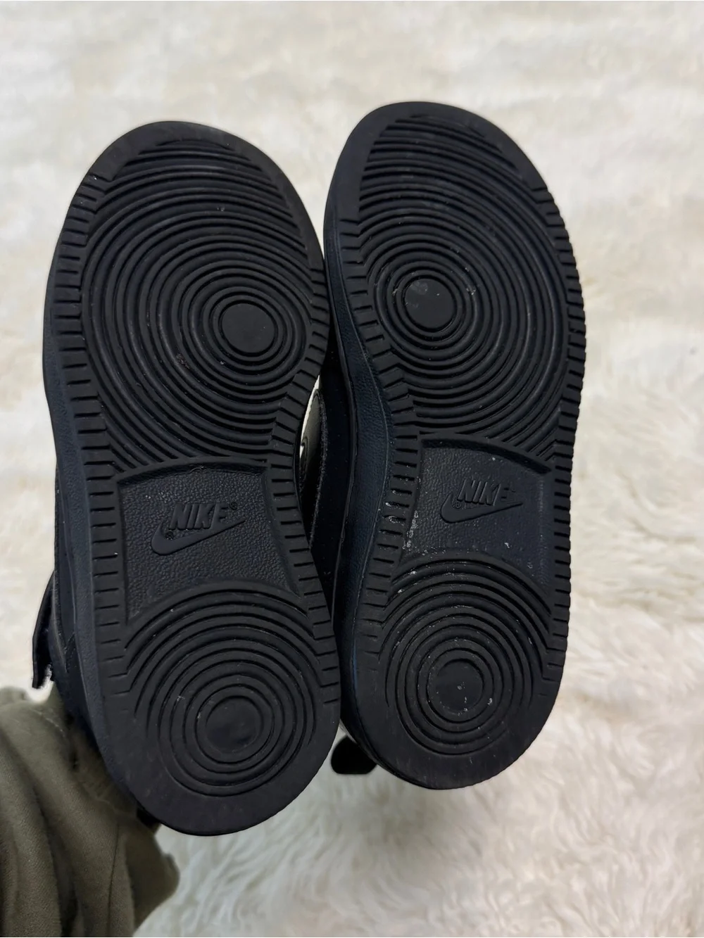Nike Court Borough Mid 2 Solid Black Sneakers